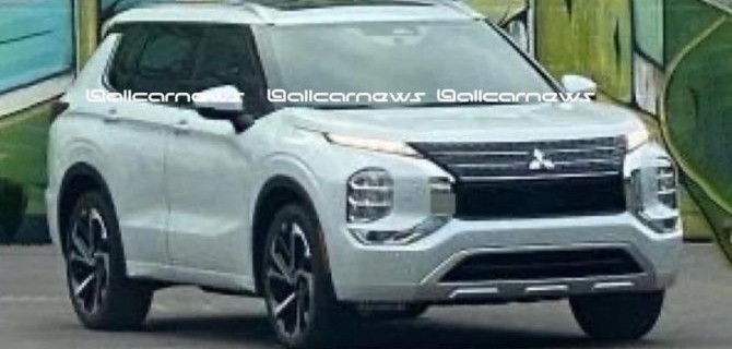 Рассекречена внешность нового Mitsubishi Outlander