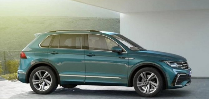 Начались российские продажи обновлённого Volkswagen Tiguan