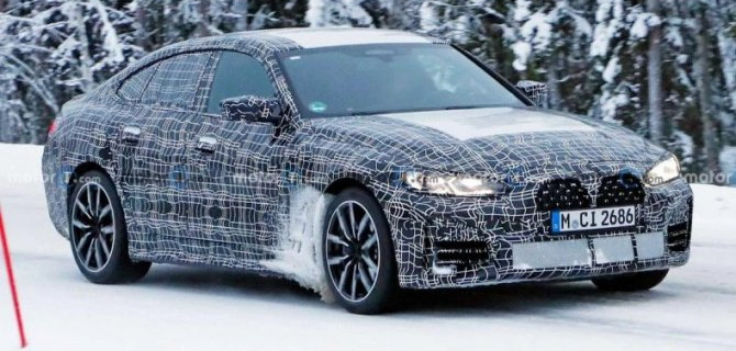 На дорогах появился новый BMW 4-Series Gran Coupe