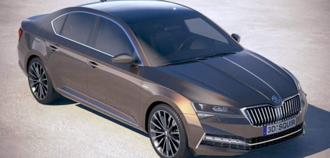 Выросли рублёвые цены на Skoda Superb