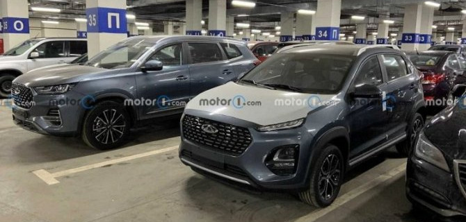В России появились новые кроссоверы Chery