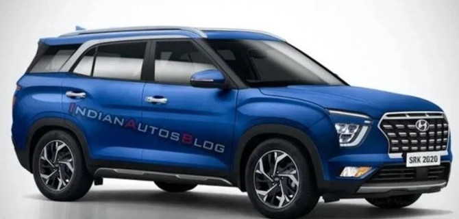 В Индии сфотографирован удлинённый Hyundai Creta II