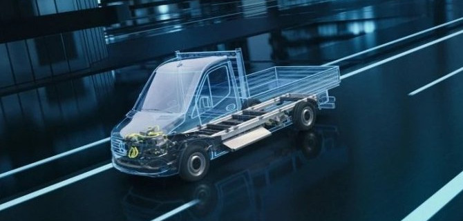 Mercedes-Benz представил новую платформу для электрических LCV