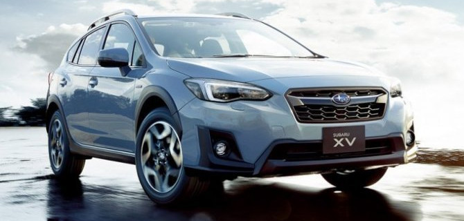 Начался экспорт обновлённого кроссовера Subaru XV