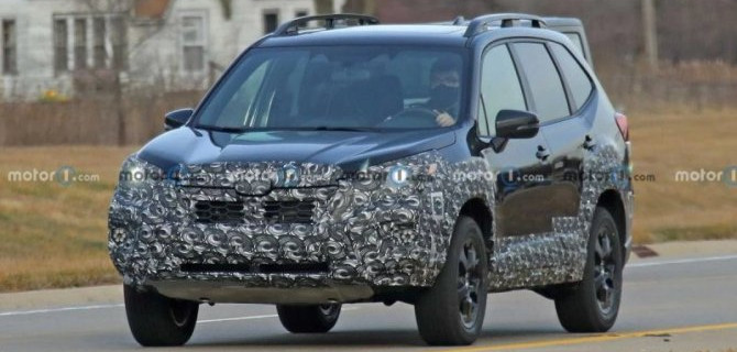 Стал известен облик обновлённого Subaru Forester
