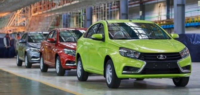 В нашей стране растёт выпуск легковых машин