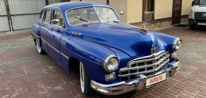 На продажу выставлен ретро-автомобиль в идеальном состоянии