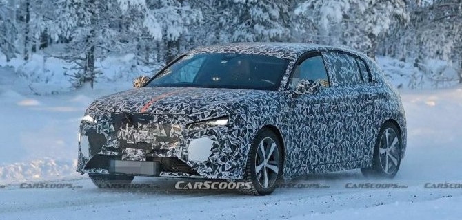 Начались испытания нового Peugeot 308