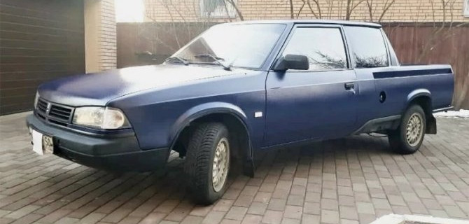 В интернете продаётся редчайший "Москвич"-пикап