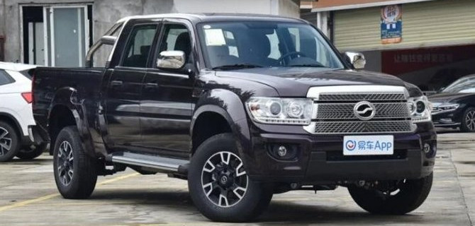 В Китае начались продажи очередного пикапа-«клона»