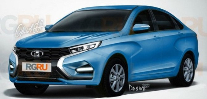 С конвейера сошла пилотная партия Lada Vesta FL