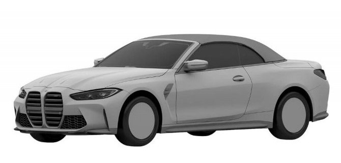 Представлены патентные изображения нового кабриолета BMW M4