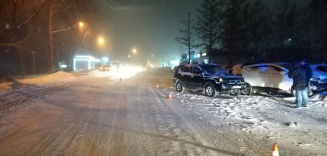 6-летняя девочка пострадала в ДТП в Новосибирске