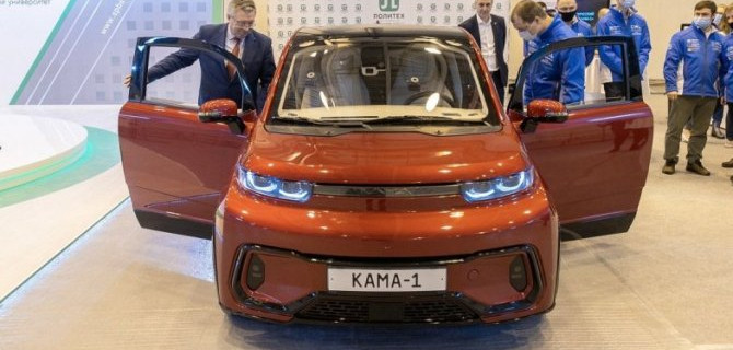 Обнародованы сроки начала производства электромобиля «Кама-1»