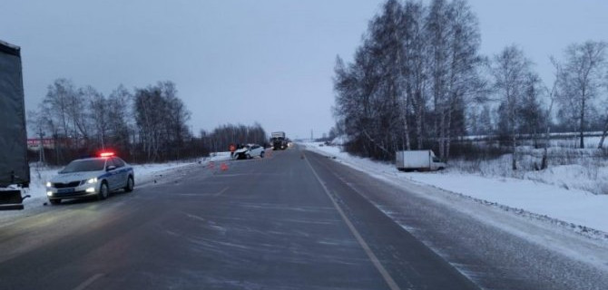 Беременная женщина погибла в ДТП под Новосибирском