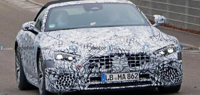 Начались испытания родстера Mercedes-Benz SL нового поколения