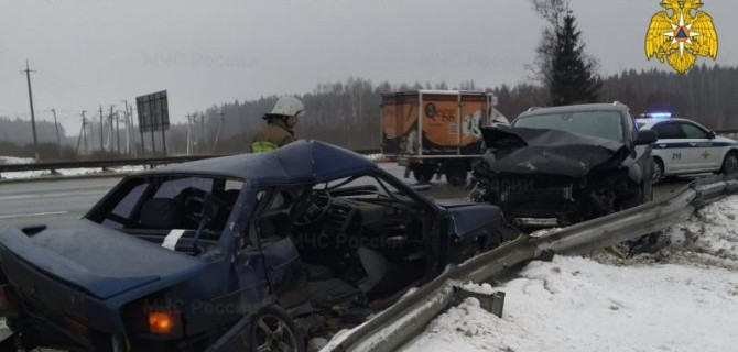 Пассажир ВАЗа погиб в ДТП под Малоярославцем