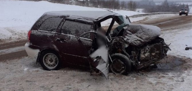 Женщина погибла в ДТП под Шенкурском в Архангельской области