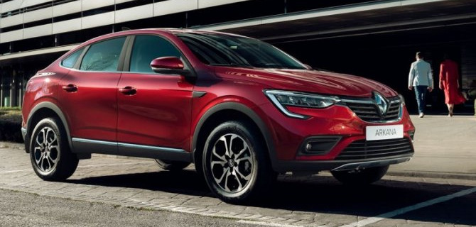 Renault Arkana вошел в число бестселлеров российского авторынка