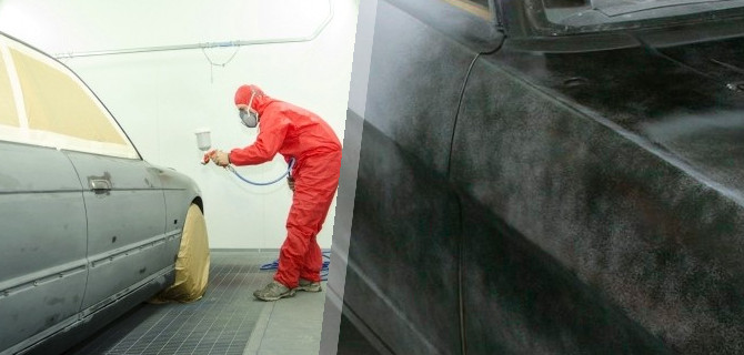 Нанесение грунтовки на авто перед покраской