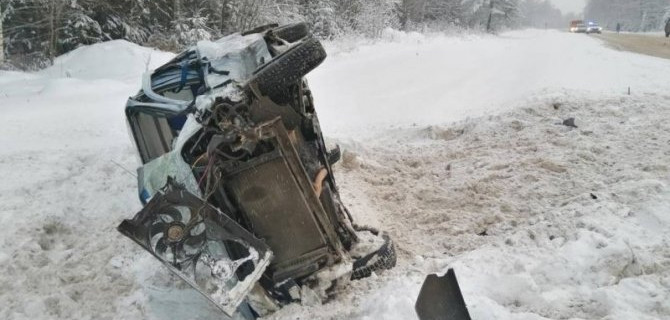 В ДТП в Кирово-Чепецком районе погибла пассажирка иномарки