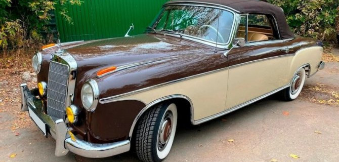 В России продаётся 70-летний кабриолет Mercedes-Benz