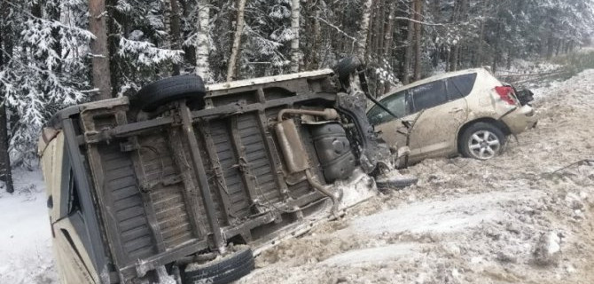 Двое детей попали в больницу после ДТП в Ивановской области