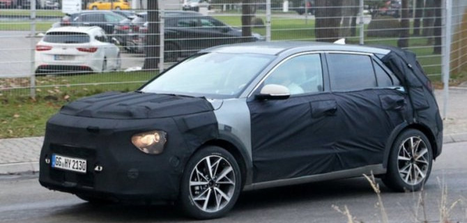 В Германии замечен новый KIA Habaniro