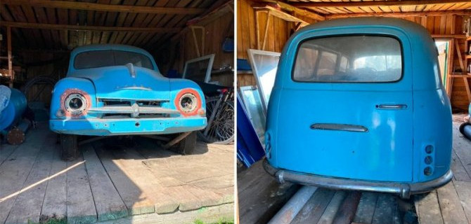 В России продаётся очень необычный ретро-автомобиль