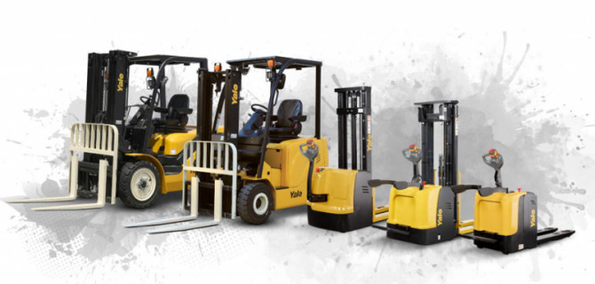 Спецтехника Yale, выпущенная специально для России