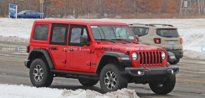 Jeep Wrangler получил новые двери