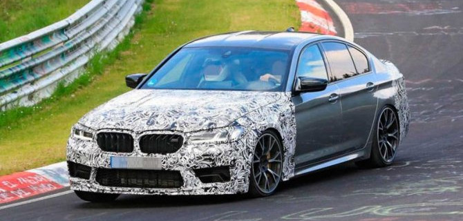 Обновлённый спорт-седан BMW M5 CS представят через месяц