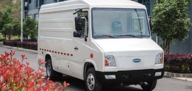 В США представлен новый электрический фургон