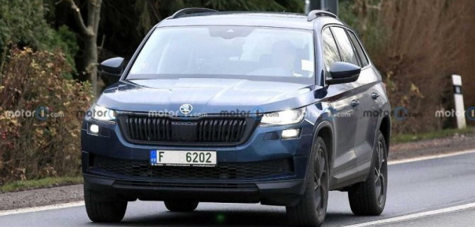 Skoda Kodiaq проходит рестайлинг