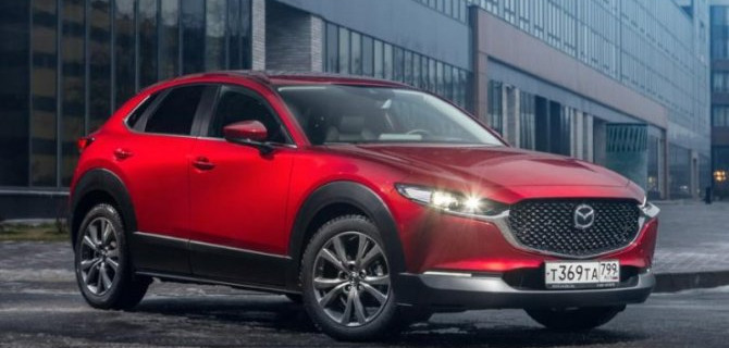 Изменились рублёвые цены на Mazda CX-30
