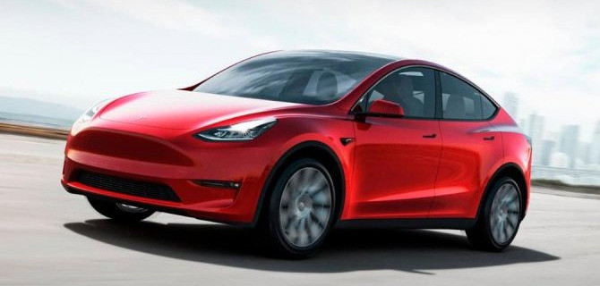В Китае начались продажи Tesla Model Y местного производства