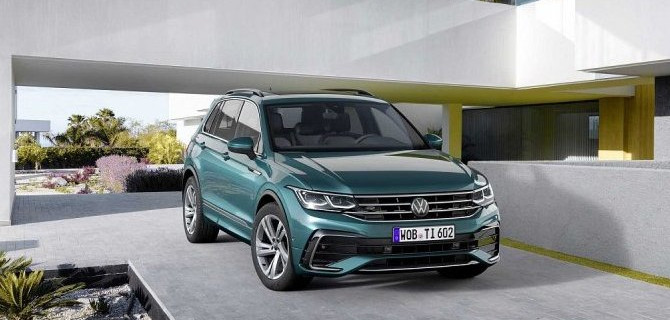 В России начались продажи новой модификации Volkswagen Tiguan