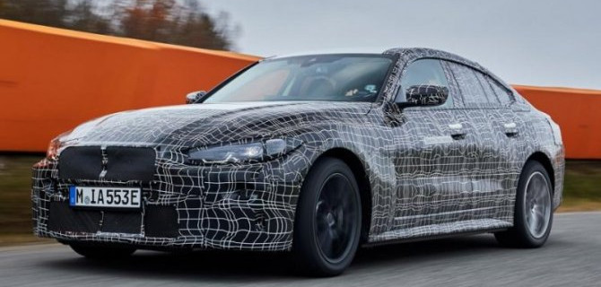 Завершаются испытания электромобиля BMW i4