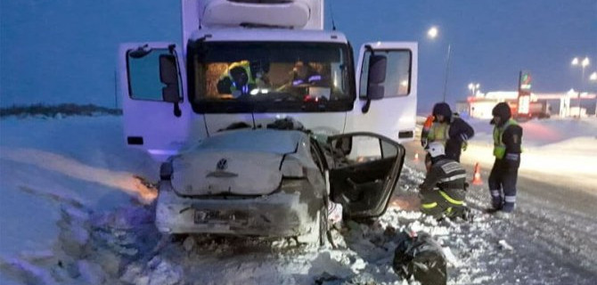 Жестокое ДТП с четырьмя погибшими в Башкирии