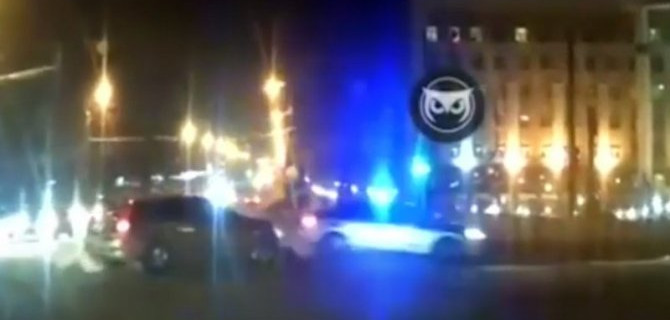Экипаж ГИБДД стал жертвой торопливого водителя Пензы