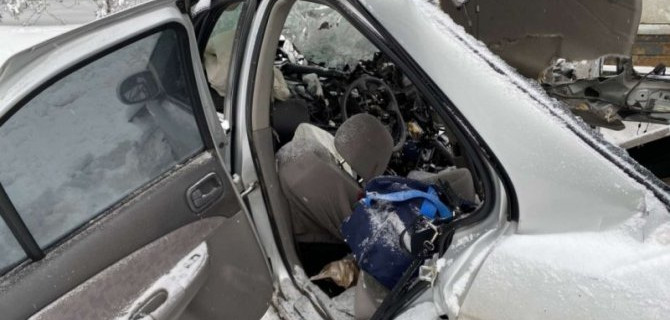 25-летняя девушка убилась на своем Nissan в Марий Эл