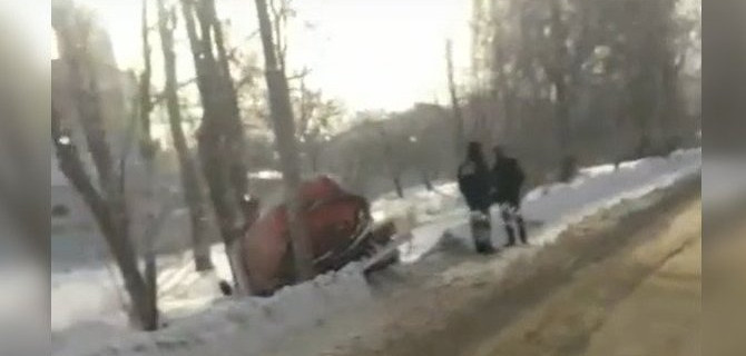 В Туле водитель ассенизаторской машины «сгорел на работе»