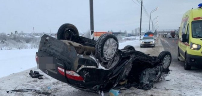 На видео попали кадры смертельной аварии под Тверью