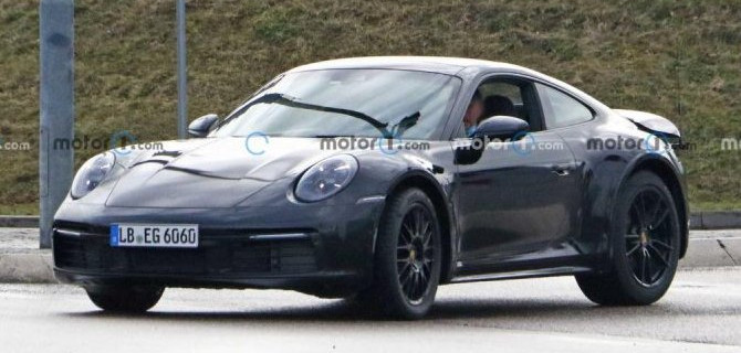 В Германии замечен очень необычный Porsche 911