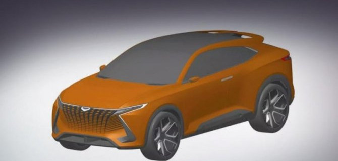 В Китае запатентован новый купеобразный кроссовер