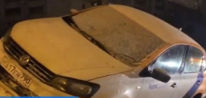 Полеты пьяного водителя каршеринга в Казани