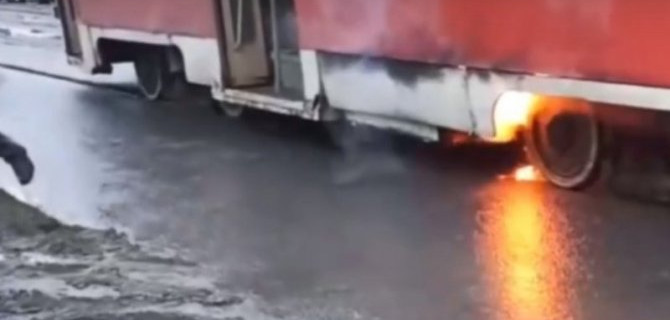 В Нижнем Новгороде загорелся трамвай, обошлось без пострадавших