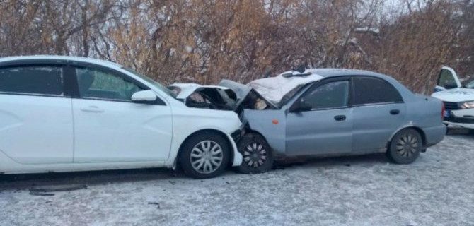 Лобовое столкновение в Челябинской области, один человек погиб
