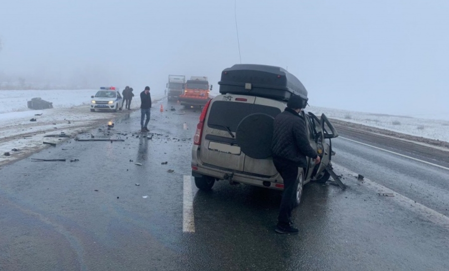 Как в аварии под Самарой смяло в блин «Ауди»_2