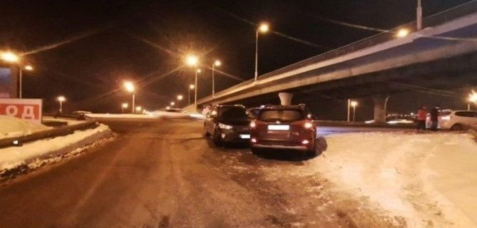 13-летняя девочка пострадала в аварии на Сарапульской улице в Уфе